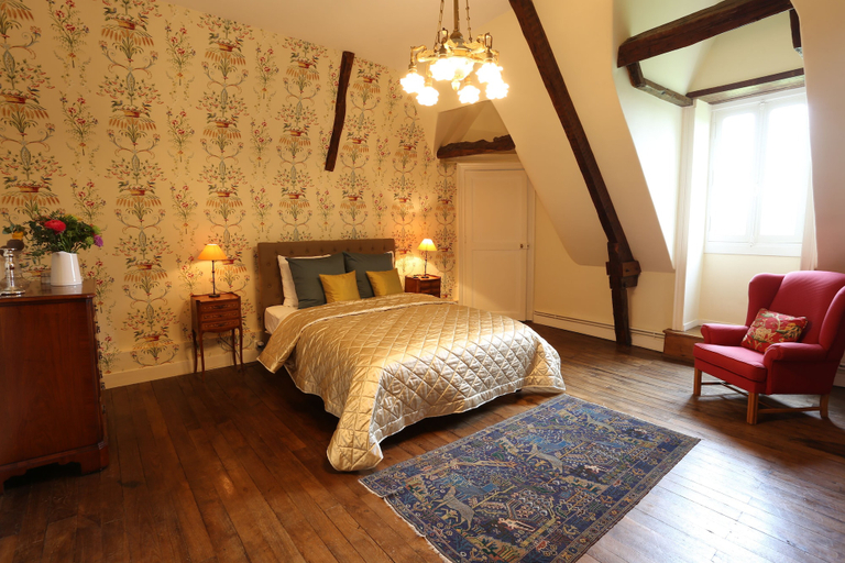 Bedroom 3, Coin de Paix - Château de Launay, Morbihan