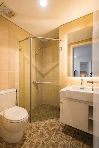 Bathroom, DcapitaleC6/2Br2Wc/Highrise, Cầu Giấy