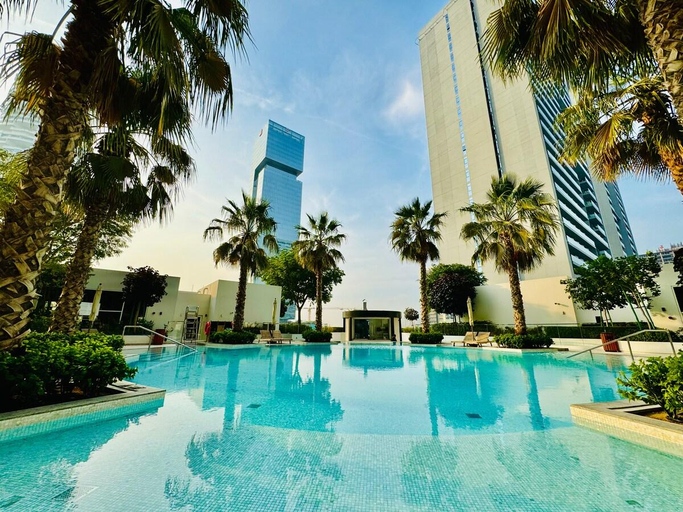 Sport & Beauty 5, Bright Studio, Pool Views, Hameni Tower, JVC, Dubai