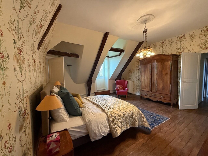 Bedroom 4, Coin de Paix - Château de Launay, Morbihan