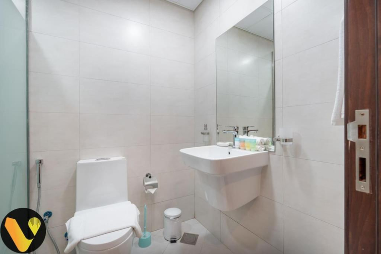 Bathroom, Vogue Studio at Hera Tower Sports City, Dubai