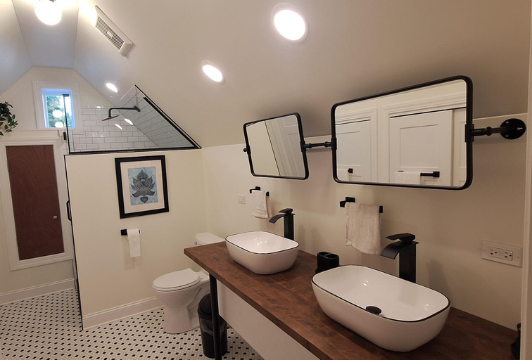 Bathroom 3, Historic Oak Park Home, Cook