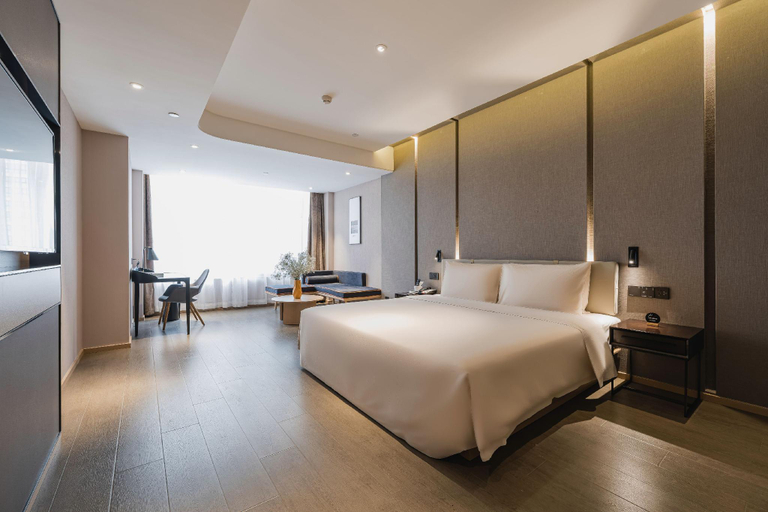 Bedroom 2, Atour Hotel Beijing Yizhuang New Town Maju Bridge, Beijing