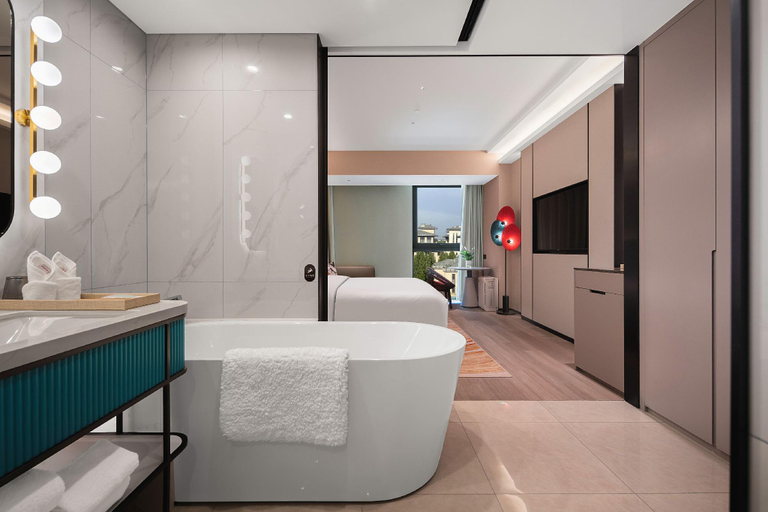 Bathroom 4, BEITOU PANORAMA HOTEL, Beijing