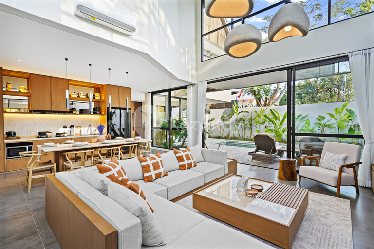 Living Room 2, Fraja Villa by Kozystay - Jimbaran, Badung