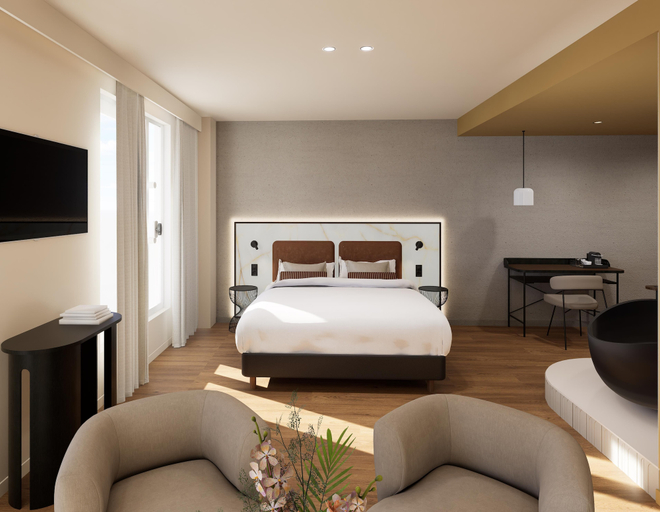 Bedroom 3, Campanile PRIME - Smart Lyon Chaponost, Rhône