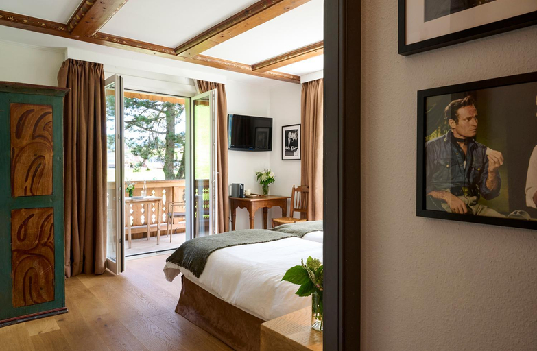 Bedroom 3, Maison d'hotes Ermitage, Pays-d'Enhaut
