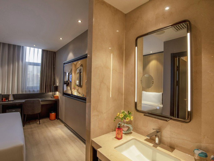 Bathroom 3, Orange Hotel Beijing Daxing Huangcun Qingyuan Road Subway Station, Beijing