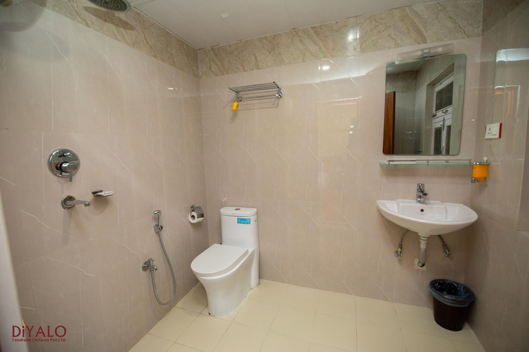 Bathroom, Diyalo Foodland Chitwan, Narayani