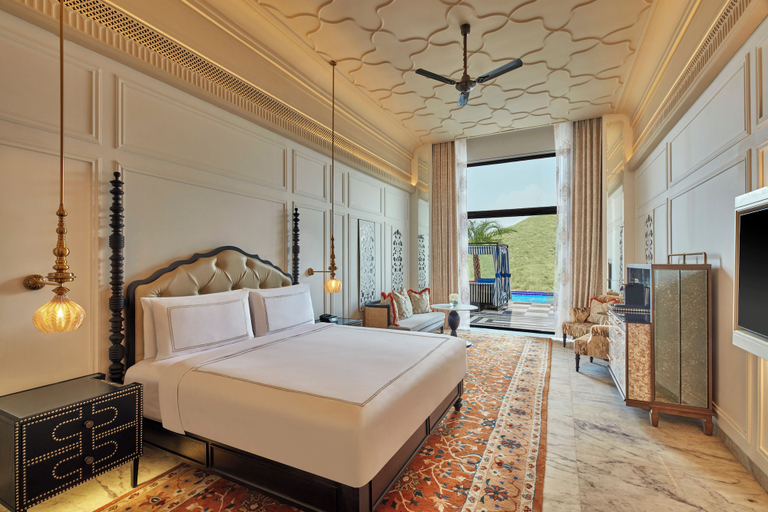 Bedroom 3, Fairmont Udaipur Palace, Udaipur
