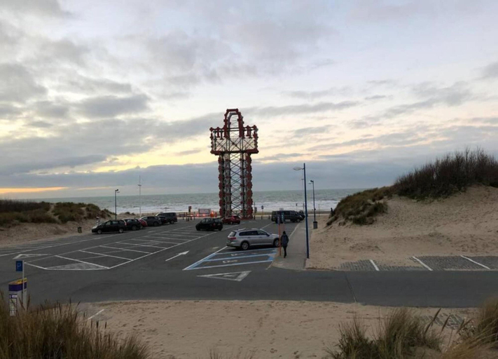 View from property 4, Apartment in St-idesbald With Sea View, West-Vlaanderen