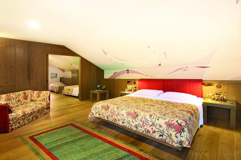 Bedroom 3, ルビノ エグゼクティブ(Hotel Rubino Deluxe), Trento