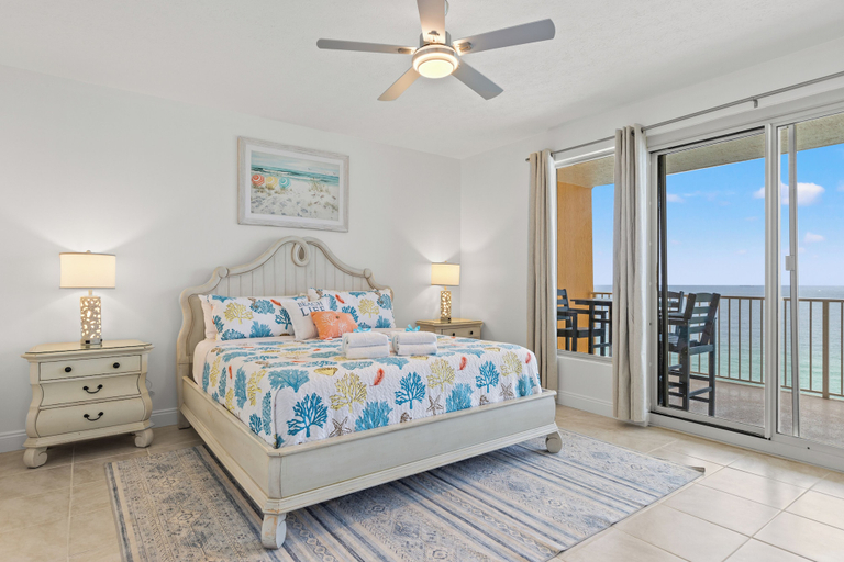 Bedroom 3, Treasure Shores3br Beachfront Corner Unit Sleeps 8 With Stunning Gulf Views!, Bay