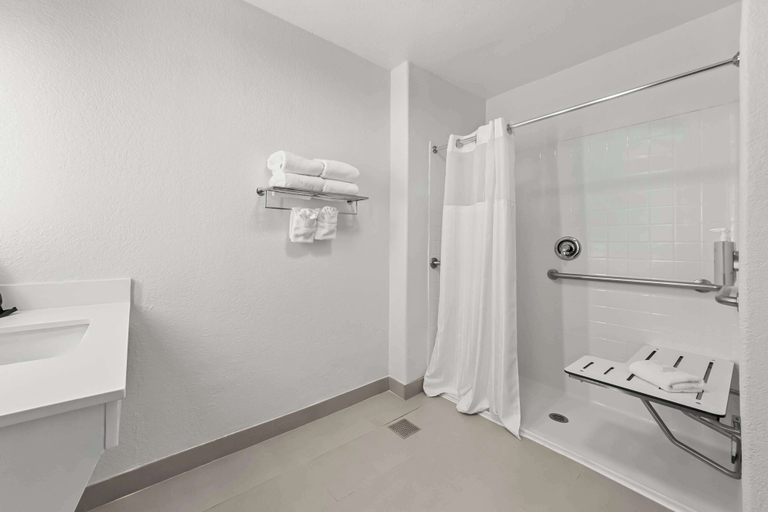 Bathroom 4, Spark by Hilton Selma, Bexar