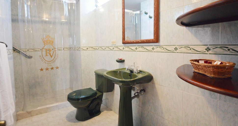 Bathroom 4, Hotel Plaza Versalles, Santiago de Cali