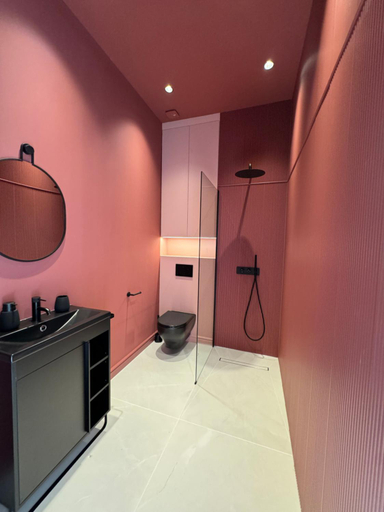 Bathroom 2, Capsule cine glisse - cinema - spa balneo - garage, Nord