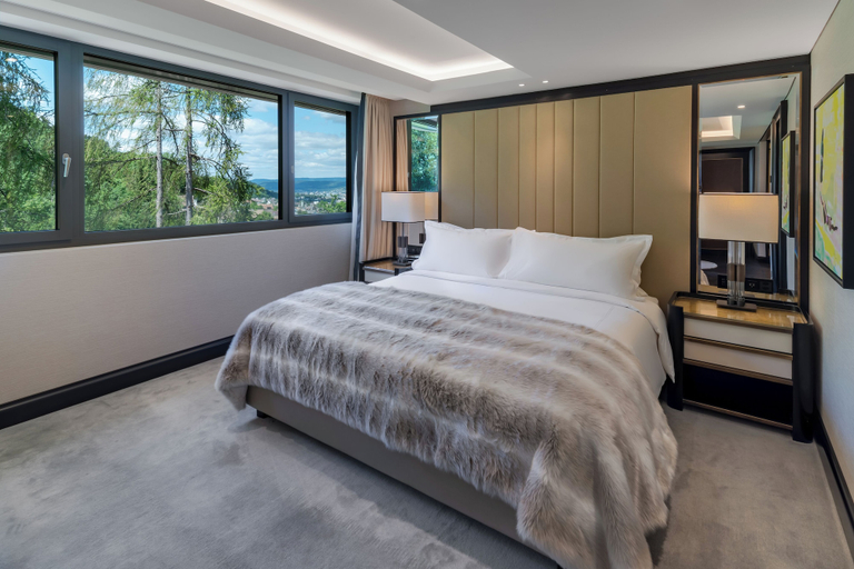 Bedroom 3, FIVE Zurich - Luxury City Resort, Zürich