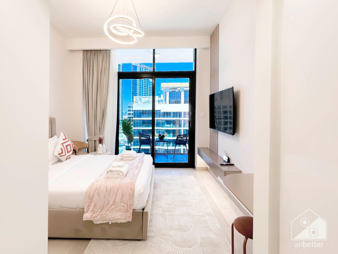 Bedroom 3, Riviera Charm: Studio with Balcony, Dubai
