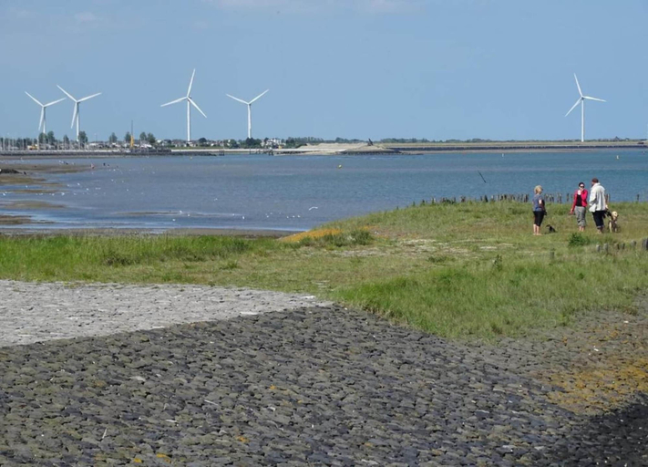 View from property 3, Holiday Home Wissenkerke Near Nature Reserve, Noord-Beveland