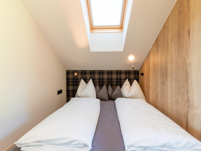 Bedroom 2, Chalet in Wolting With Natural Swimming Pond, Tamsweg