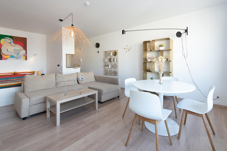 Living room 5, Studio Near Belgian Coast With Sea View, West-Vlaanderen