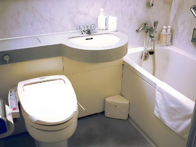 Bathroom, Aso Plaza Hotel, Aso