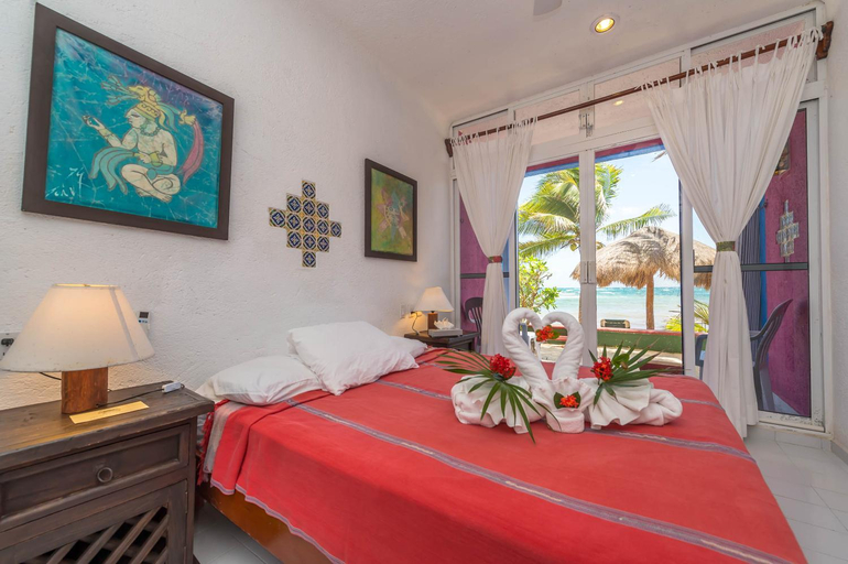 Bedroom 2, Del Sol Beachfront, Cozumel