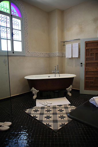 Bathroom 3, L'Alcazar Hotel, Rabat