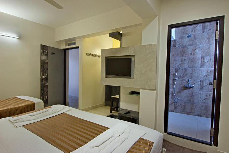 Bedroom, Mannars Residency, Mysore