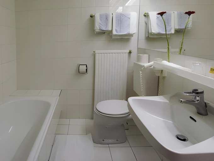 Bathroom 2, Hotel Hecher, Wolfsberg