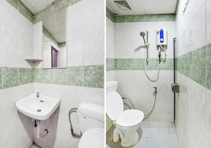 Bathroom 4, M Hotel, Johor Bahru