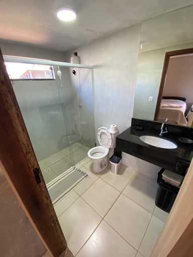 Bathroom, Villa Querência, Avare