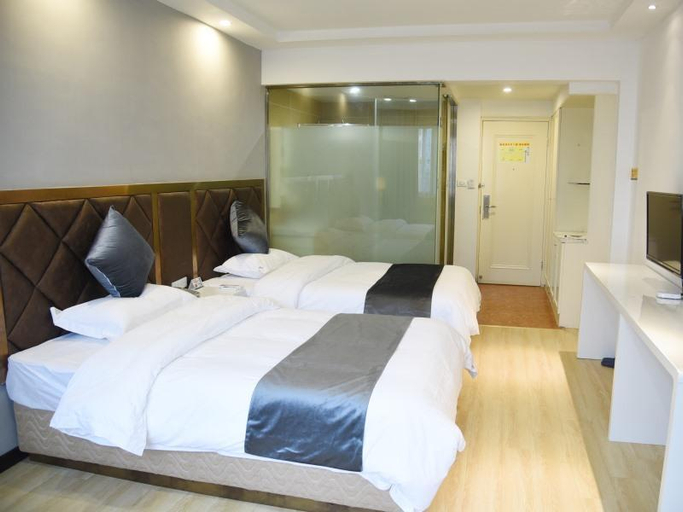 Bedroom, Shell Lishui High-speed Railway Station Hotel, Lishui