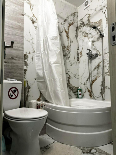 Bathroom 2, Anestiade Lux Apartment, Chisinau
