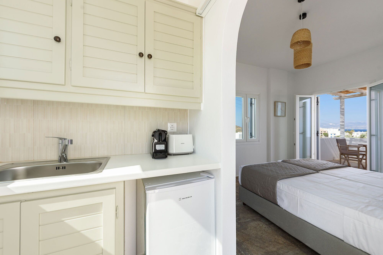 Bedroom, Phaedrus Living: Paros Cycladic Residences 5, South Aegean