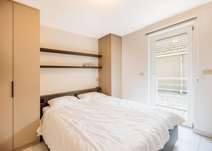 Bedroom 2, Apartment in Belgium 100m From the Sea, West-Vlaanderen
