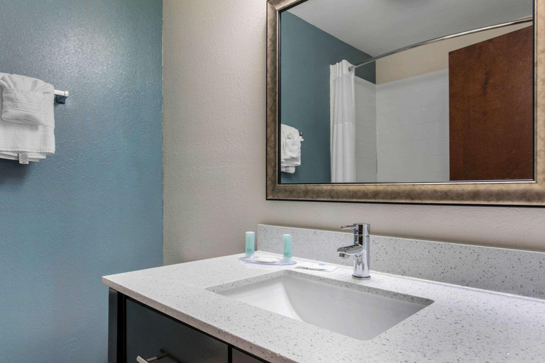 Bathroom 5, Mainstay Suites, Howard