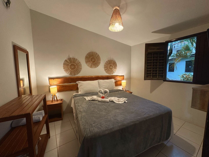 Bedroom 3, Pousada Bangalôs Do Pontal, Japaratinga