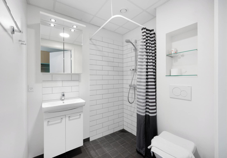 Bathroom 4, Hotel Vissenbjerg Storkro, Assens