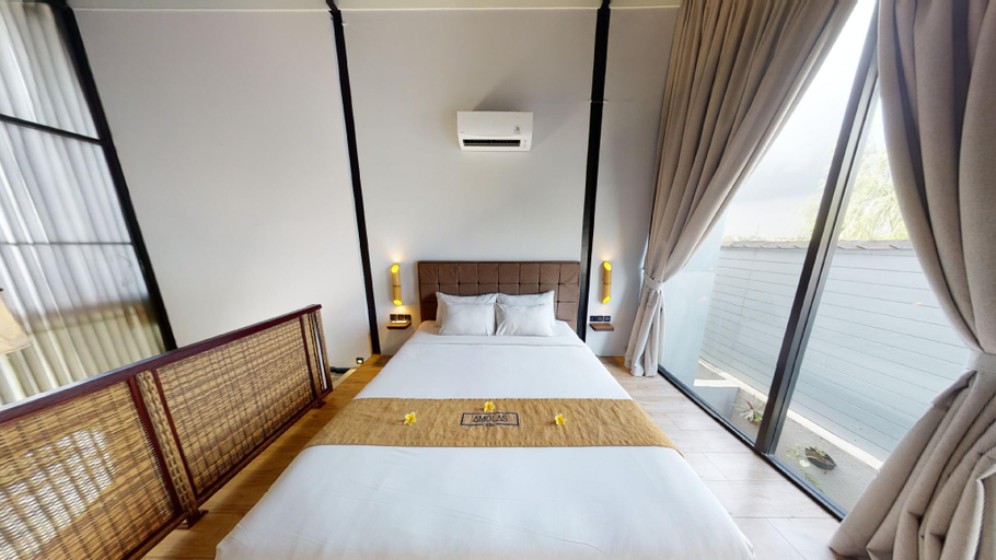 Bedroom 4, Amolas Canggu Villa Balinese Muralism, Badung