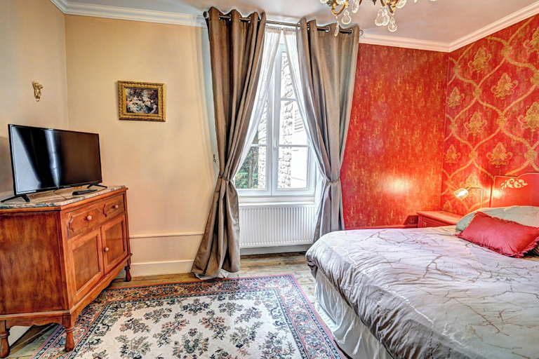 Bedroom 4, Château de la Hussardière, Haute-Saône