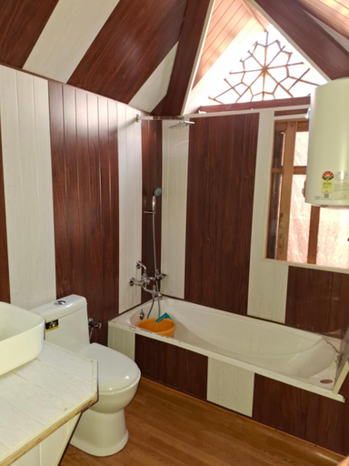 Bathroom, Swift houseboats, Srinagar