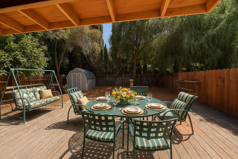 Others 4, Walk to Google 3BR Home Yard & Kitchen, Santa Clara