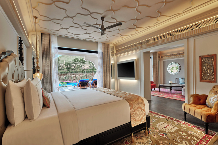 Bedroom 3, Fairmont Udaipur Palace, Udaipur