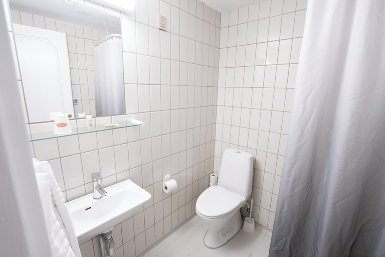 Bathroom 5, Hotel Vinhuset, Næstved