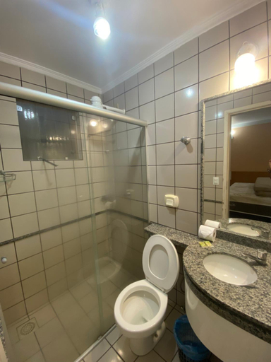 Bathroom, DiRoma Fiori Caldas Novas - YMT - 256, Caldas Novas