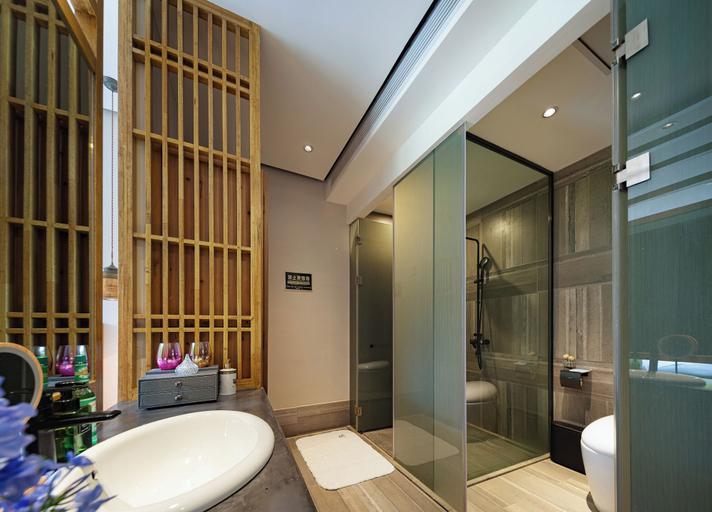 Bathroom 5, Wang Yun Residence Boutique Homestay, Zhangjiajie