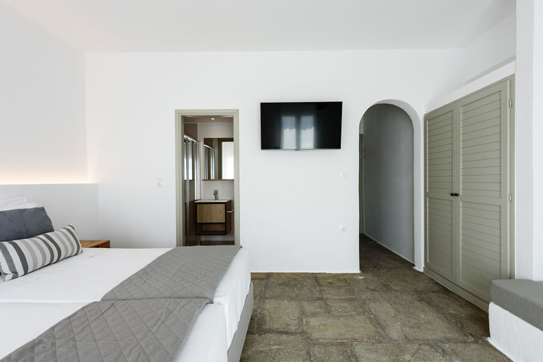 Bedroom, Phaedrus Living: Paros Cycladic Residences 7, South Aegean