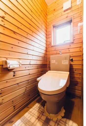 Bathroom 4, Toyako private log house, Tōyako