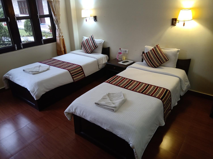 Bedroom 2, Butterfly Lodge, Gandaki